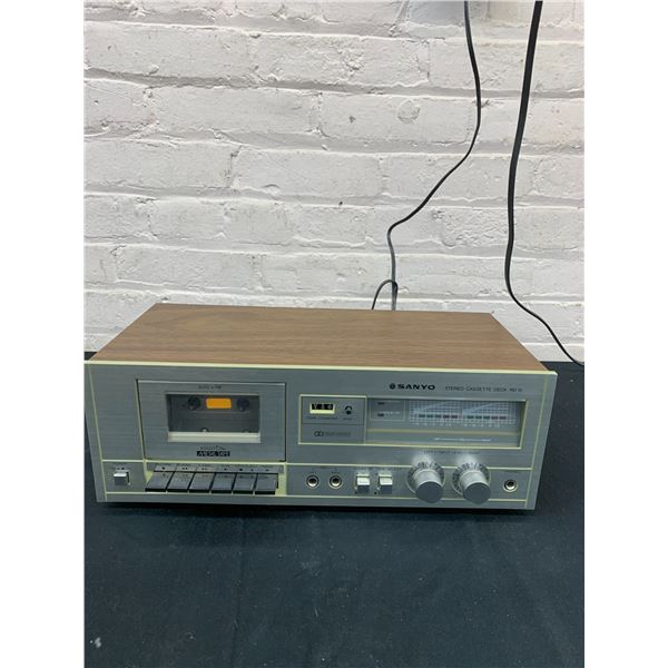 SANYO Stereo Cassette Deck RD10