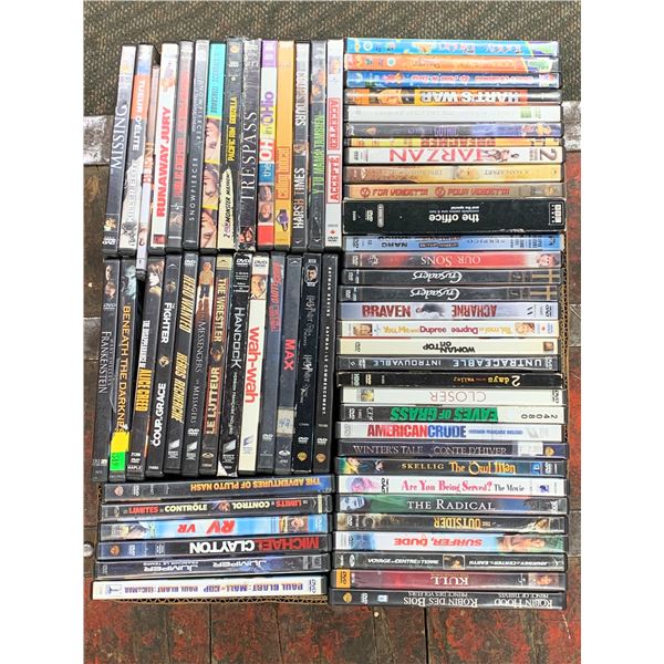 Approx 120 Unsorted DVD Movies