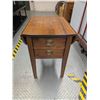 Image 2 : Drop Leaf End Table w/ 2 Drawers