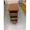 Image 7 : Drop Leaf End Table w/ 2 Drawers