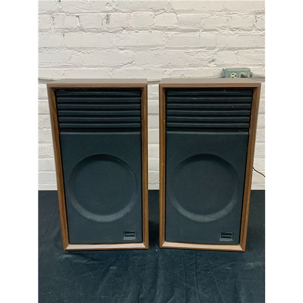Pair of Lloyd's Speakers 23" x 12" x 8"