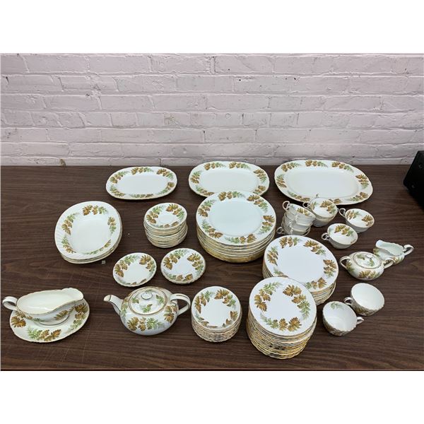 LARGE Set of Aynsley China Dinner Service for 10 + Extras