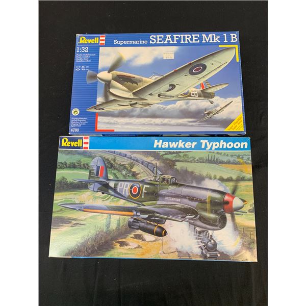 Lot of 2 Revell 1/32 Scale Model Kits #85-4663 and #4780