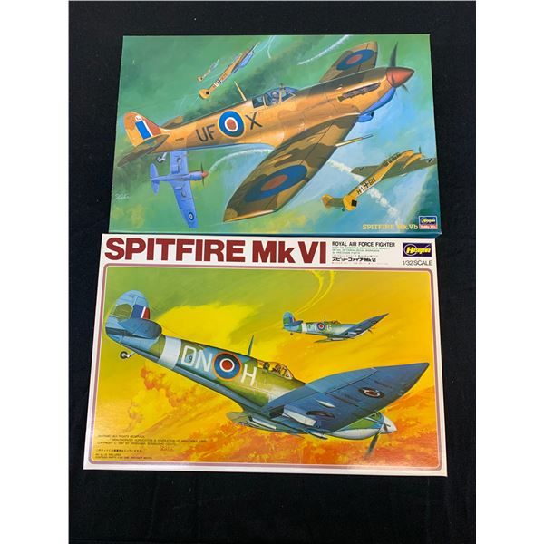 Lot of 2 Hasegawa 1/32 Scale Model Kits #SO19:1300 and #ST2:2600
