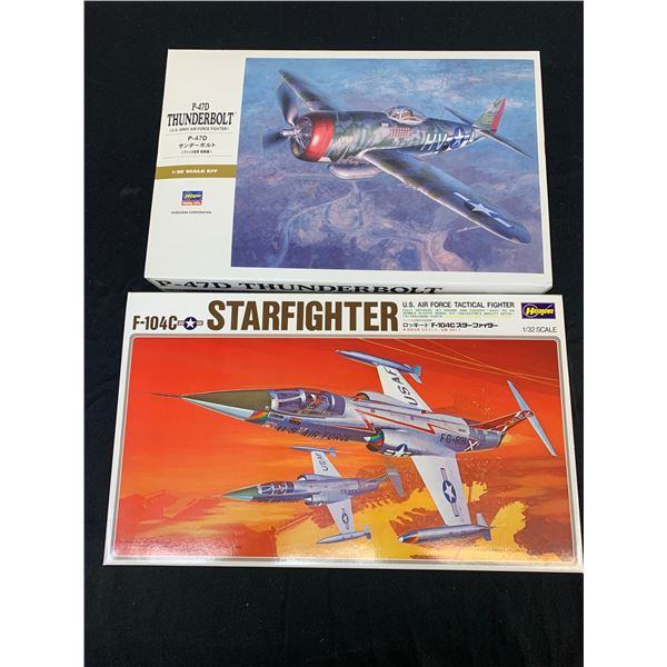 Lot of 2 Hasegawa 1/32 Scale Model Kits #08112 and #08077