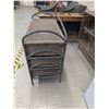 Image 4 : Wicker Rattan 3 Drawer Storage Chest
