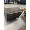 Image 5 : Wicker Rattan 3 Drawer Storage Chest