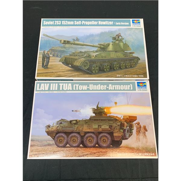 Lot of 2 Trumpeter 1/35 Scale Model Kits # 01558 and  #05543