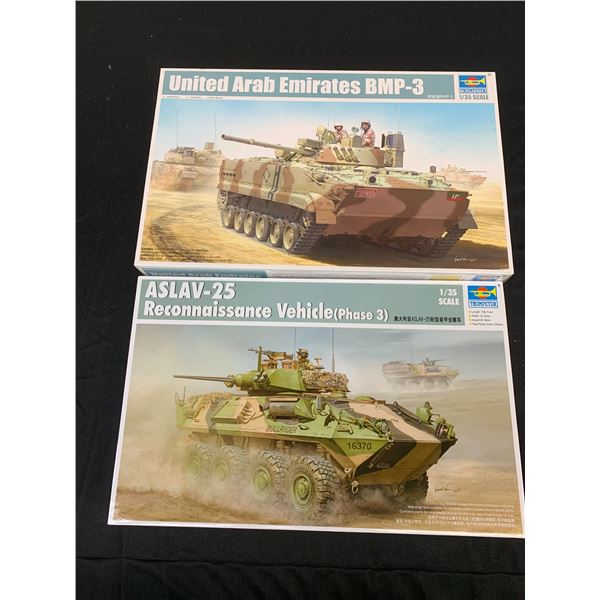 Lot of 2 Trumpeter Model Kits 1/35 Scale #00392 and #01531
