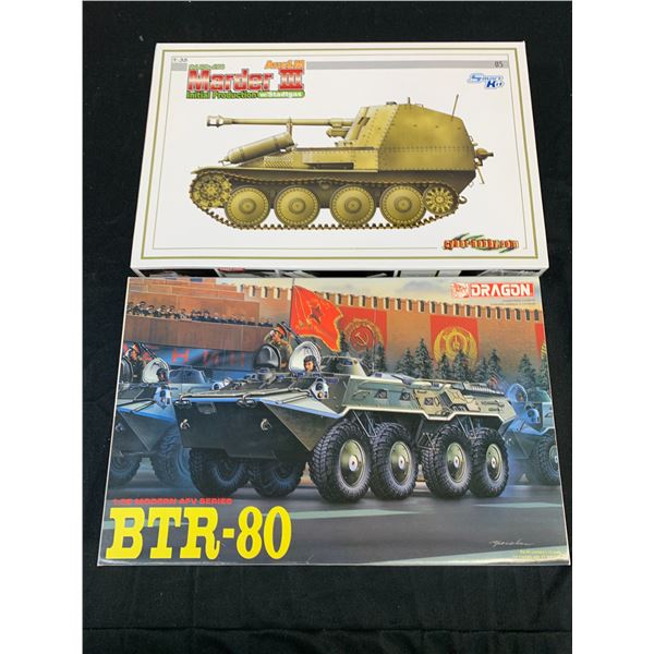 Lot of 2 Model Kits 1/35 Scale DRAGON #3511 and Cyber-Hobby #6468