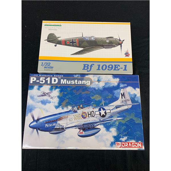 Lot of 2 Model Kits DRAGON 1/32 Scale #3201 and Eduard Weekend  Ed #3401