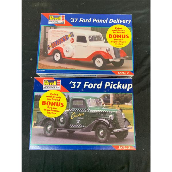 Lot of 2 Revell Monogram Model Kits #85-7627 and #85-7628