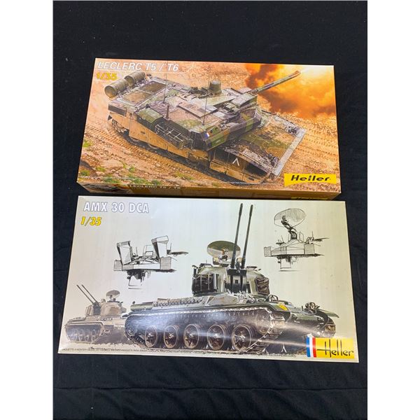 Lot of 2 Heller 1/35 Scale Model Kits #81123 and #81142