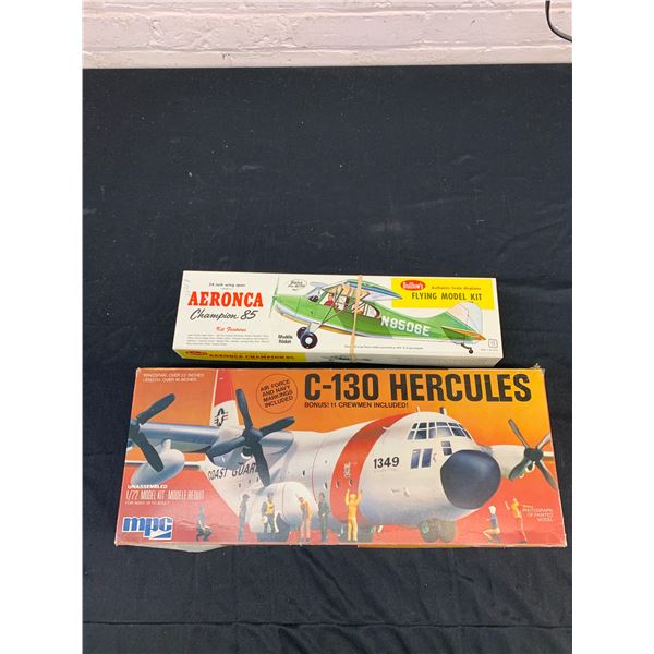 Lot of 2 Model Kits MPC #2-0552 and Guillows #301