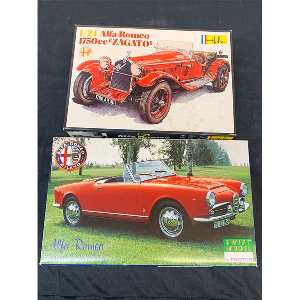 Lot of 2 Model Kits 1/24 Scale Swift Model #226 and Heller #715