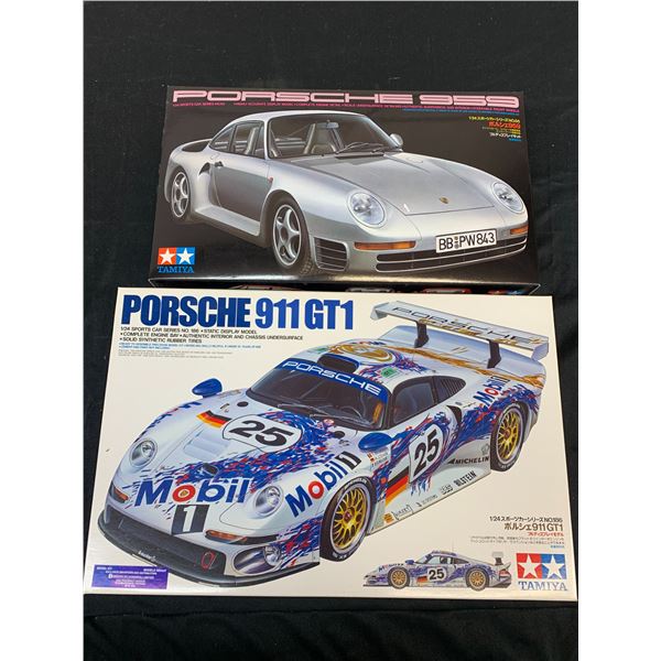 Lot of 2 Tamiya Model Kits 1/24 Scale #24186 and #24065