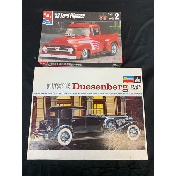 Lot of 2 Model Kits AMT SEALED 1/25 Scale #6341 and Monogram 1/24 Scale #PC185-300