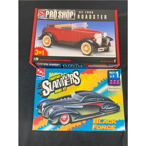 Lot of 2 AMT Model Kits 1/25 Scale #30090 and #8351