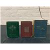 Image 2 : Lot of 3 Book Coin Banks 5"