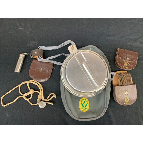 Boy Scouts Whistles, Pouches, Tags