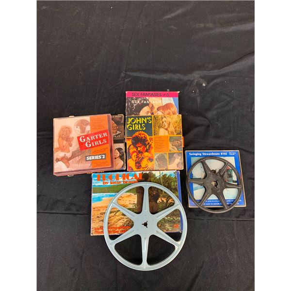 Lot of 6 18+ 8mm Film Adult Film Movies