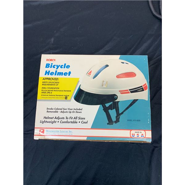 Made in USA Vintage Bicycle Helmet w Box
