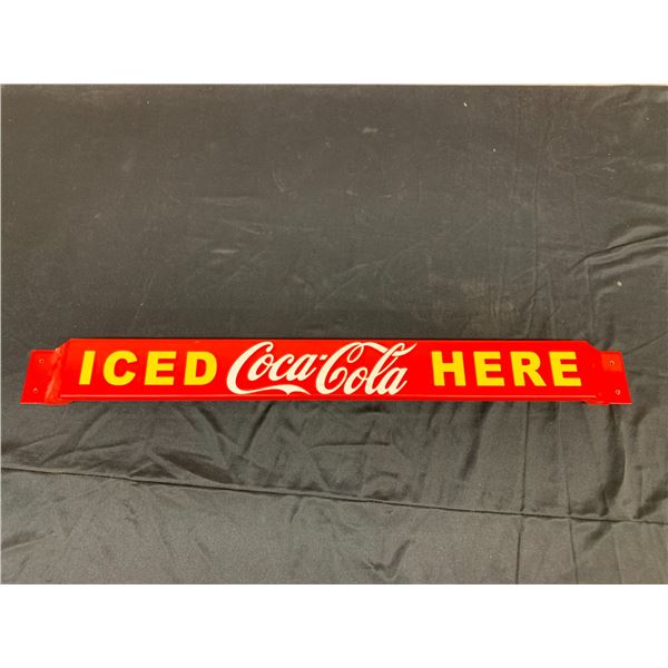 Metal Painted Reproduction Coca Cola Push bar