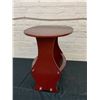 Image 2 : Wooden Oval Side Table with Lower Magazine Rack