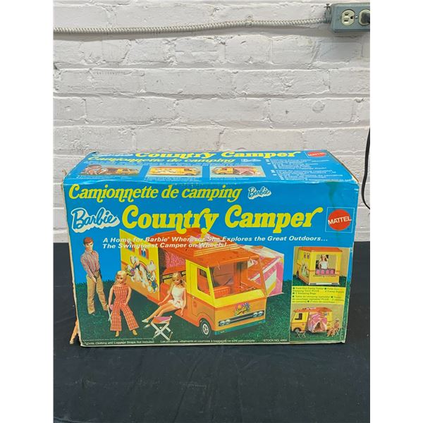 Mattel Barbie Country Camper 1972 w Box & Accessories
