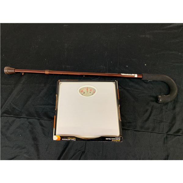 Cane and Weight Scale
