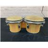 Image 1 : Wooden Bongo Drums
