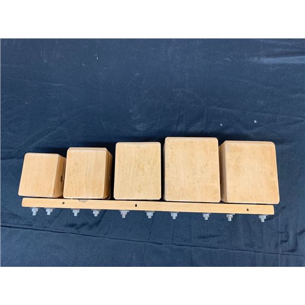 Wooden Percussion Tempo Blocks