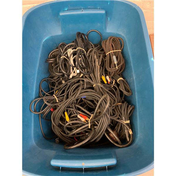 Bin of Audio / Music Related Cables