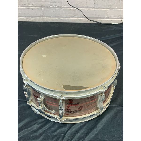 Vintage Olympic Made in England Snare Drum (needs new skin & snare, as is)