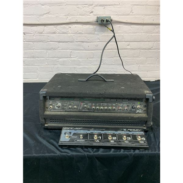 Peavey Bam Head Bass Amp & PFC 4B Professional Foot Controller