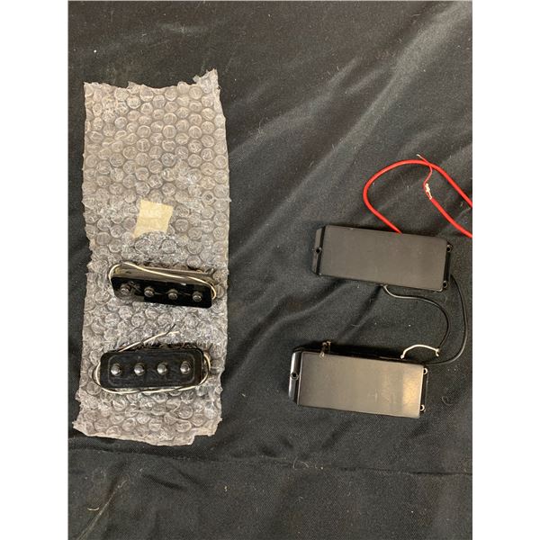 Lot of 4 Guitar Humbucker Pickups and Bass Guitar Pickups