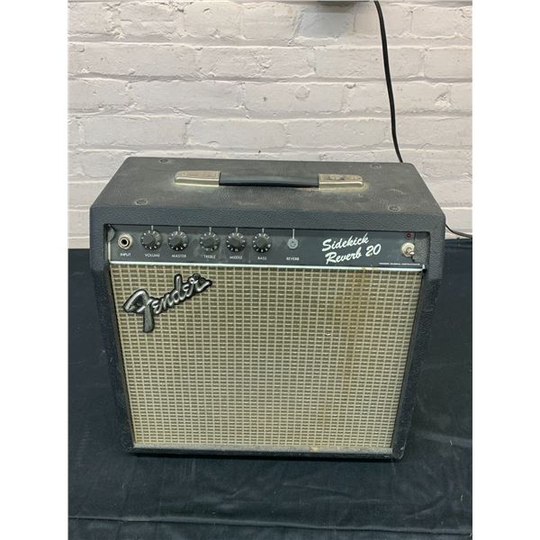 Fender Sidekick Reverb 20 Guitar Amp *busted reverb knob*