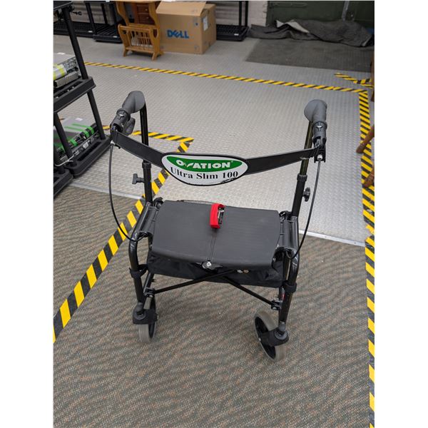 Ovation Ultra Slim 100 Folding Walker