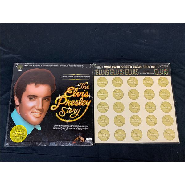 Lot of 2 Elvis Record Box Sets
