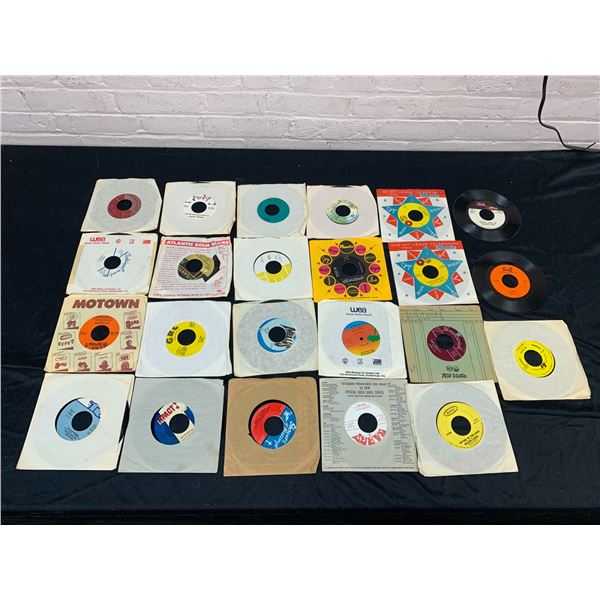 Lot of 23 Records / Singles 45s R&B, Soul, Reggae, etc