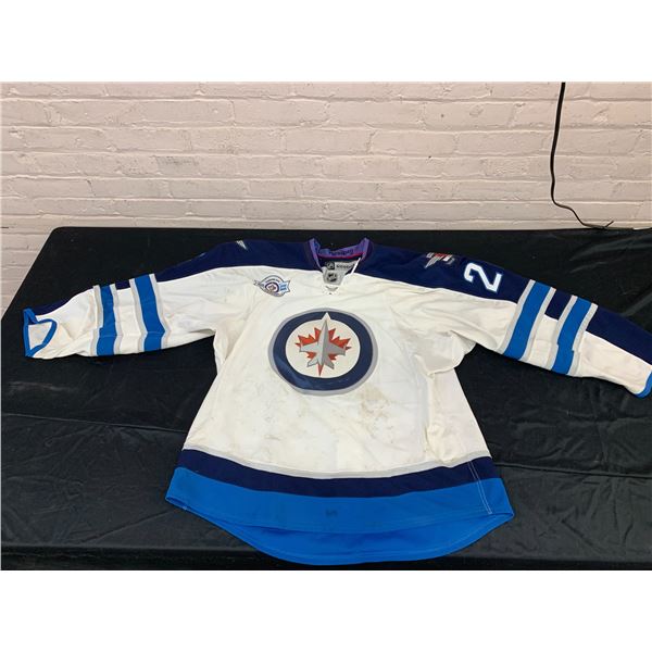 Inaugural Season 2011-2012 Wheeler Winnipeg Jets Reebok Hockey Jersey Size 54