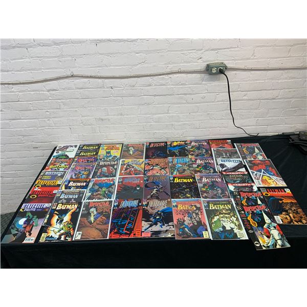 Lot of 45 DC Batman Related Comics / Detective Comics