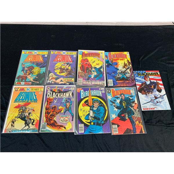 Lot of 9 Blackhawk Comics