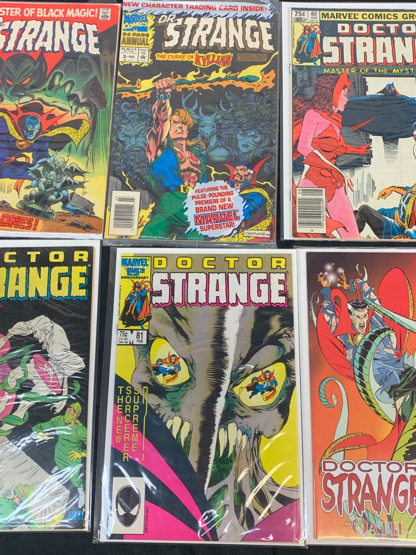Lot of 6 Doctor Strange Vintage Comics