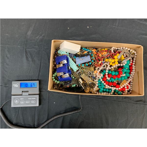 10lb Box of Costume Jewellery