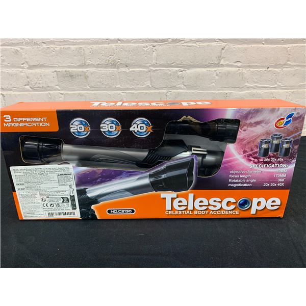 Telescope #C2130 Celestial Body Accidence? in Box