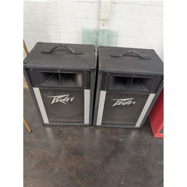 Pair of Peavey Model 110H PA Speakers Speakers