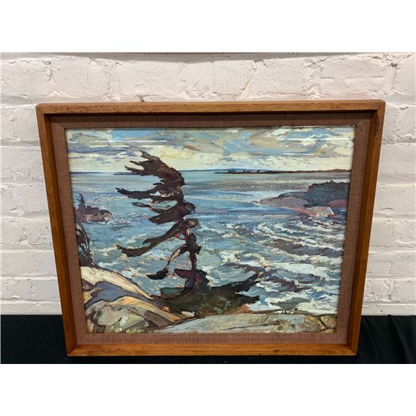 Vintage Group of Seven Framed Art Print - Frederick Varley