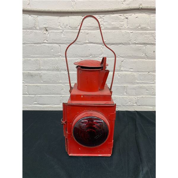 Vintage British Railway Lantern