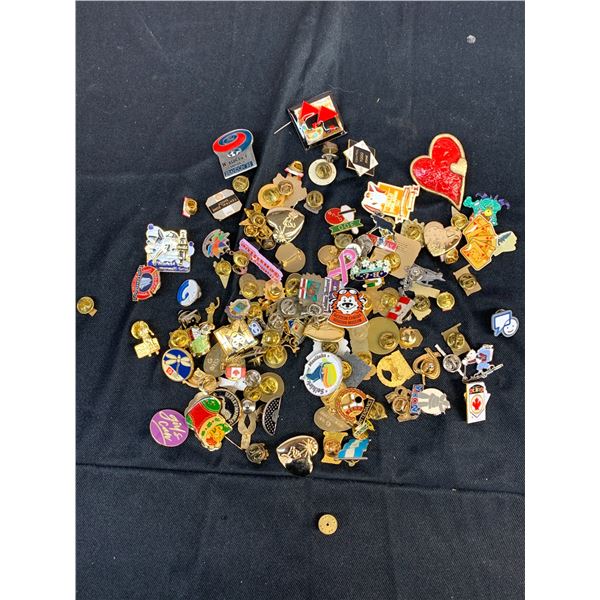 Lot of Vintage Advertising / Marketing Pins
